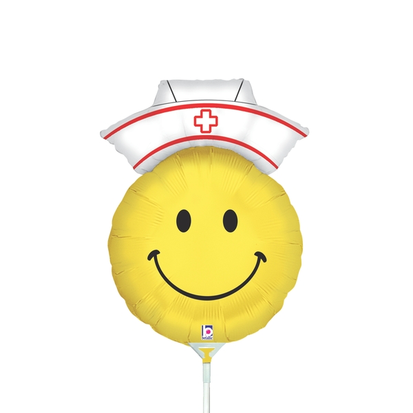 14" Smiley Nurse- 5ct. - Click Image to Close