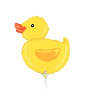 14" Yellow Ducky-5ct - Click Image to Close