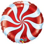 18" Candy Swirl Red - Click Image to Close