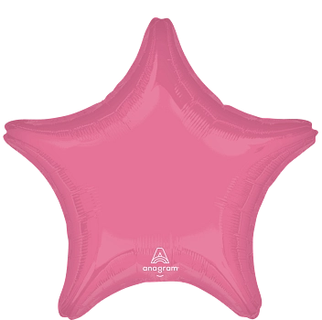 20" Vibrant Pink Star