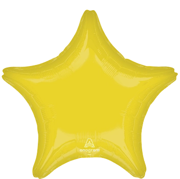 20" Vibrant Yellow Star