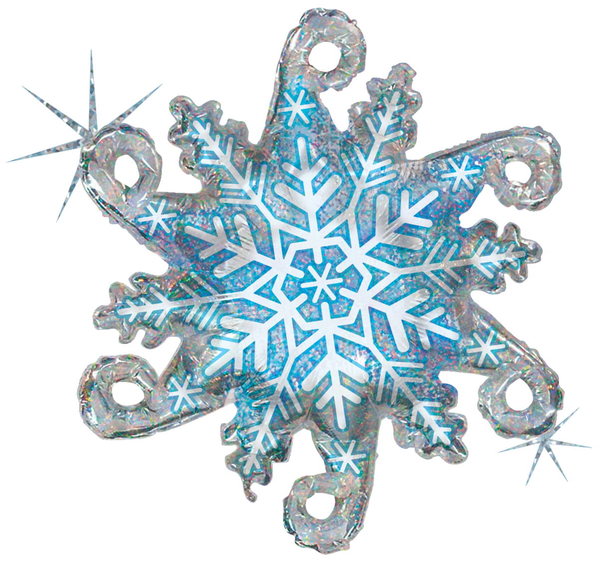 42" Linky Snowflake - Click Image to Close