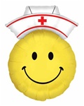 Smiley Nurse 28" Shape - Click Image to Close
